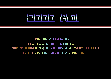 The Music of Mutants